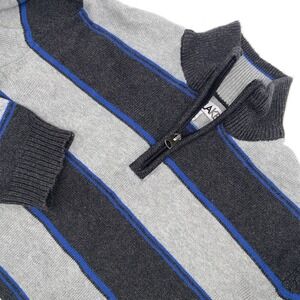 Silverlake Striped Sweater Boy's Boys 1/4 Zip Pullover XL 18-20